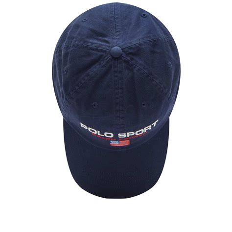 Polo Ralph Lauren Men's Polo Sport Cap in Newport Navy Polo Ralph Lauren