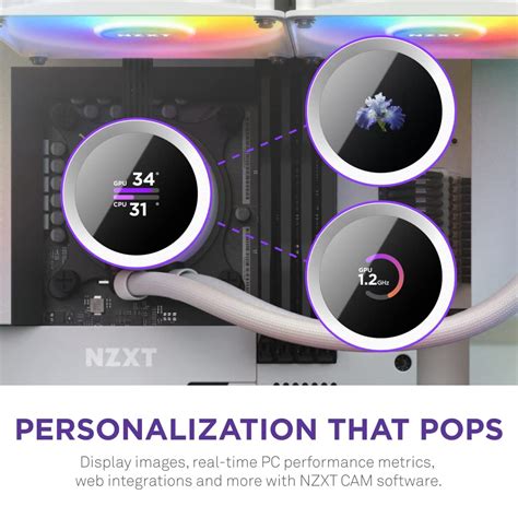NZXT Kraken 360 RGB 360mm CPU Liquid Cooler/AIO with with LCD Display