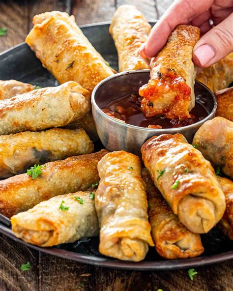 Crispy chicken egg rolls – Artofit