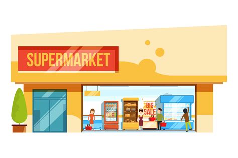 Supermarket Cartoon 的图像结果