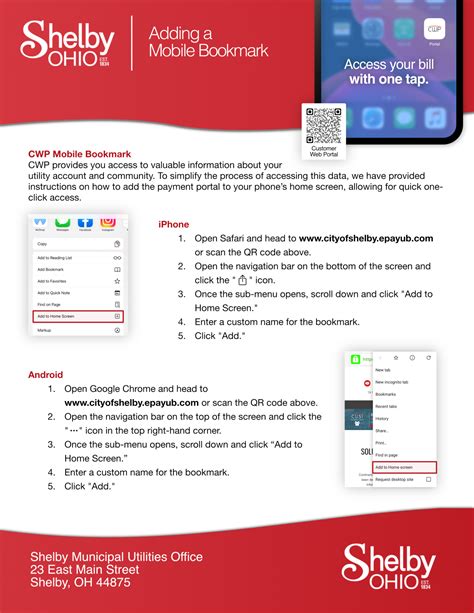 Utility Payments | City of Shelby, Ohio