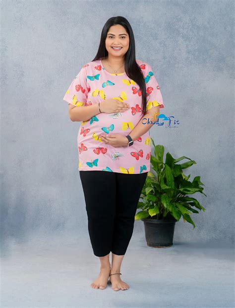 Butterfly Breeze Thigh Length – Cloudy Fit by Asmitha