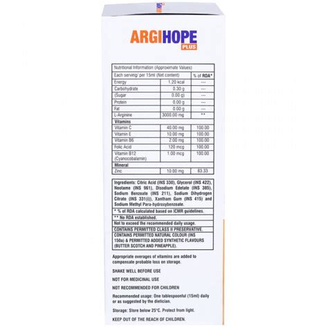 Argihope Plus : Corona Remedies - ClickOnCare
