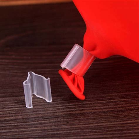 100 Pcs Clear Quick Easy Balloon Clips Ties for India | Ubuy