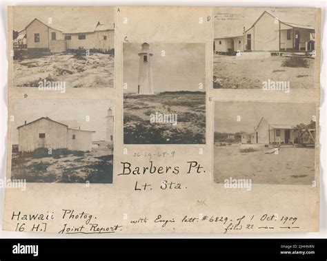 HI - Barbers Point. Barbers Point Light Station, Oahu, Hawaii Stock ...