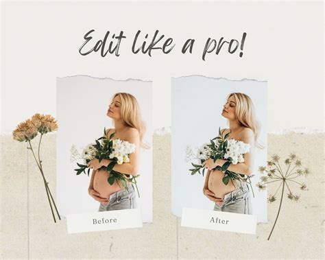 Best 29+ Lightroom Maternity Presets Set