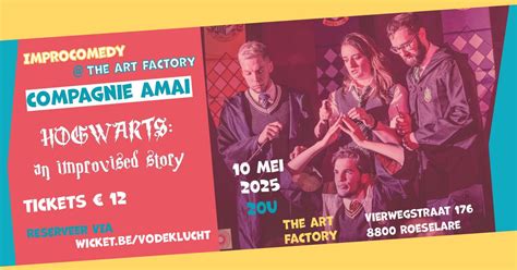 Hogwarts: an improvised story, TAF / the art factory, Roeselare, 10 May ...