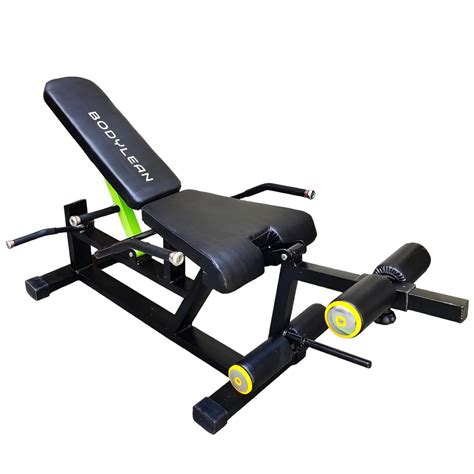 BODYLEAN FITNESS Leg curl and Leg Extension Adjustable Gym Bench | BLB ...