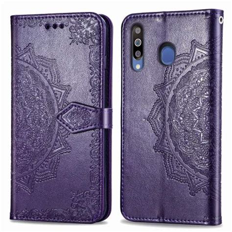XPRESS WORLD for Galaxy M30 Halfway Mandala Embossing Pattern ...