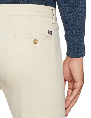 Buy Byford By Pantaloons Men's Slim Fit Casual Trousers (110048182_Off ...