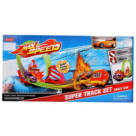 Buy sunnytoyz Crazy Car Track Set For Kids - Multi Color Online at Low ...