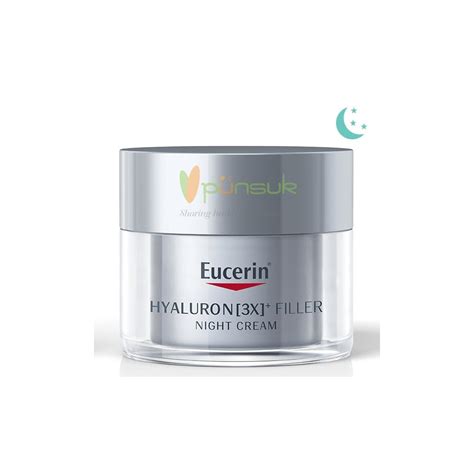 Eucerin HYALURON (3X) FILLER NIGHT CREAM (50 ml.)