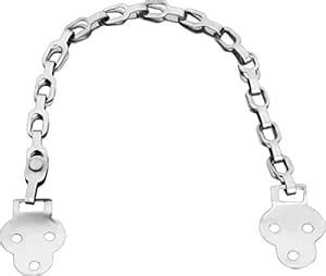 Smart Shophar Stainless Steel Suzu Table Chain 8 Inches Silver, Pack of ...
