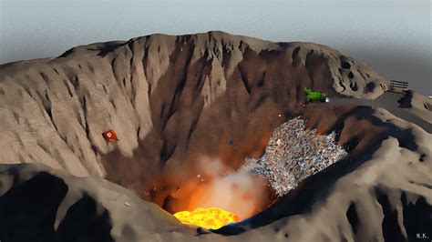 Image result for Exploding Trash Can Volcanoes