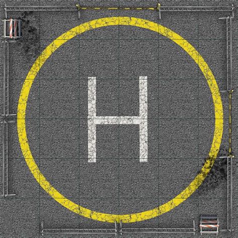 Helicopter Landing Pad Helipad Dimensions at Maxine Smith blog