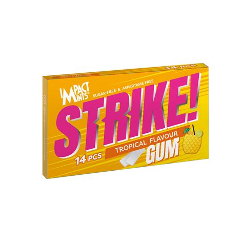 STRIKE TROPICAL GUM 29g – Impact Mints