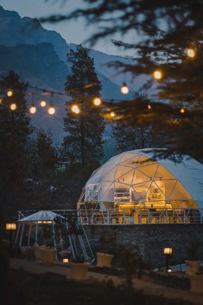 GlampView Imperial Geodesic Dome 3 in Manali | 1 BHK | JustHomeStay