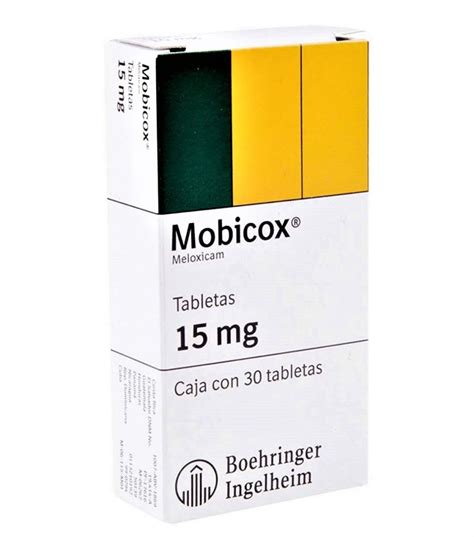 Mobic Mobicox Meloxicam 15 mg 30 Tabs Mexican online pharmacy - Mexico ...