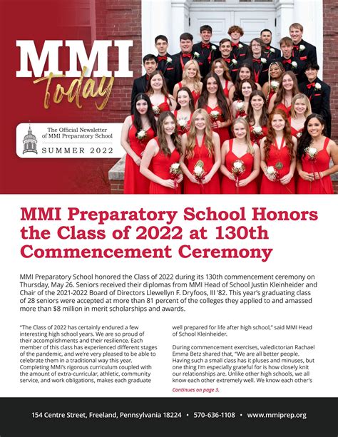Summer 2022 Newsletter by MMI Prep - Issuu