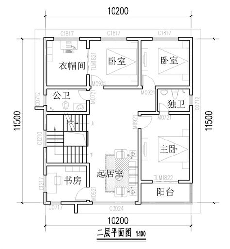 房子平面设计图面积90平方110平方 两层楼-青岛新房网-房天下
