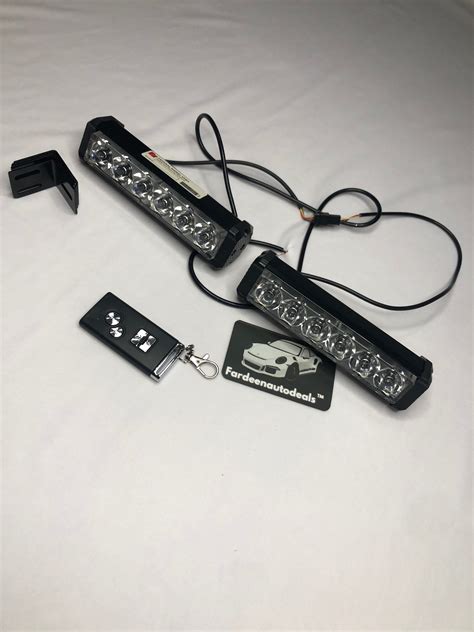 Remote Control Federal Flashers (3 In 1) | 2 Cob – fardeenautodeals