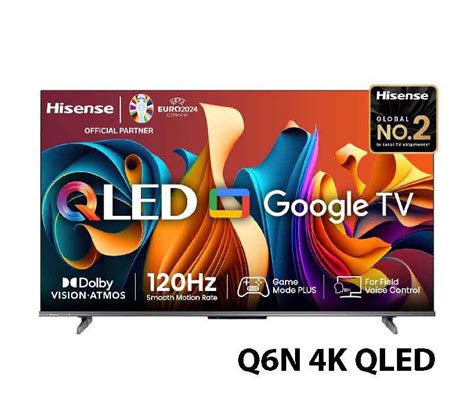 Hisense Q6N 50 inches 4K Smart QLED TV 50Q6N: Specs & Review