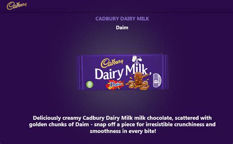 Cadbury Dairy Milk Daim, 120 g : Amazon.in: Grocery & Gourmet Foods