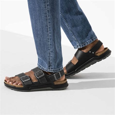 Buy Black Milano Men Oiled Leather Online in India - BIRKENSTOCK