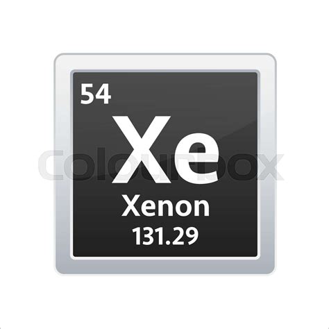 Xenon Element Symbol