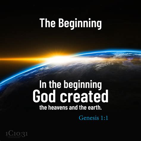 Genesis Beginning