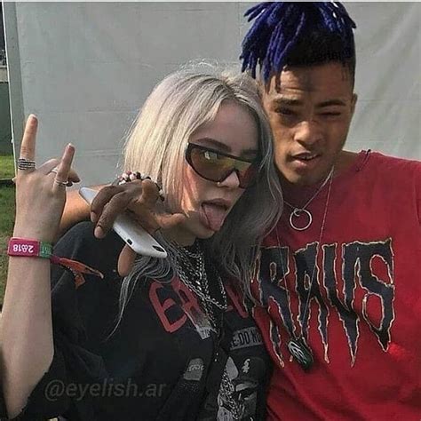 Two legends💔 @wherearetheavocados @xxxtentacion - - - #billieelishfanpage #billieeilishfanbase # ...