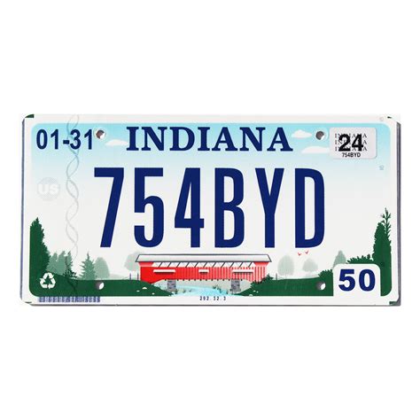 2024 Indiana #754BYD | Cool License Plates