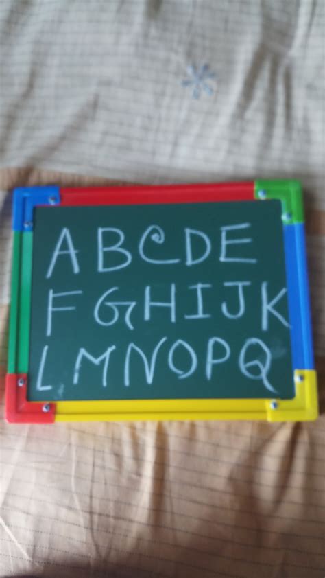 Dahsha 2 In 1 Double Sided Slate Whiteboard & Greenboard With Aluminium ...