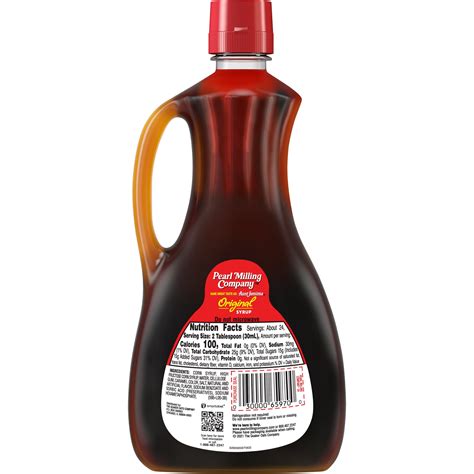 Buy Pearl Milling Company Original Syrup, 24 fl oz, Bottle Online at ...