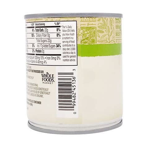 365 EVERYDAY VALUE® Organic Sweetened Condensed Milk, 14 oz ...