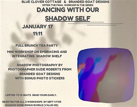 Dancing with our Shadow Self, 17 January 2026 | AllEvents