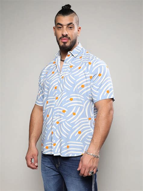 Plus Size Printed Shirts for Men: XXXL, XXXXL to 6XL [Up to 50% Off]