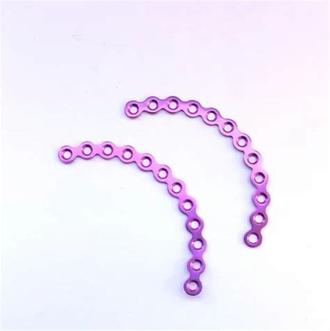 1.5 mm Titanium Mini Bone Plate - Oral Maxillofacial 1.5 mm Bone Plate ...