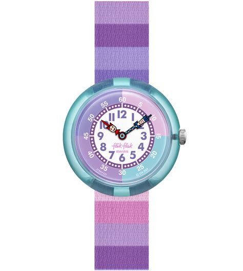 STRIPY PURPLE - 子供用腕時計 | Flik Flak® 日本