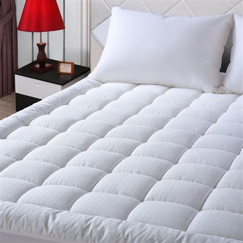 EASELAND Queen Size Mattress Pad Pillow Top Mattress Cover Quilted ...