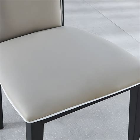 Contemporary Style Side Chair Metal Dining Room Chair for Kitchen - 4 ...