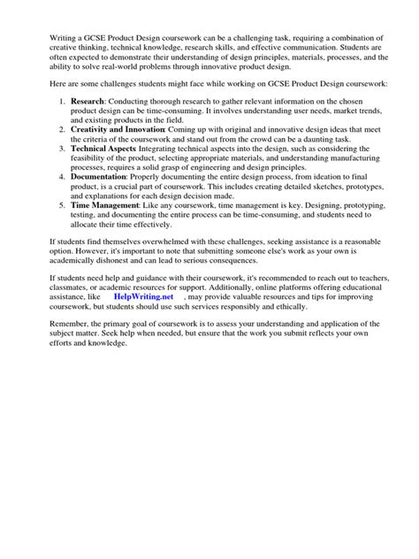 Image result for Design and Technology GCSE Coursework