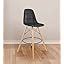 Finch Fox Leatherette Scandinavian Style Eames DSW Natural Wood High ...