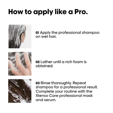 LOREAL Professionnel Xtenso Care Sulfate-free* Shampoo | For all hair ...