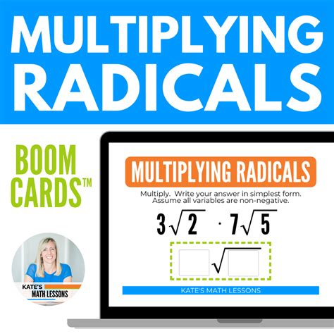 Learn How to Multiply Radicals - KATE'S MATH LESSONS