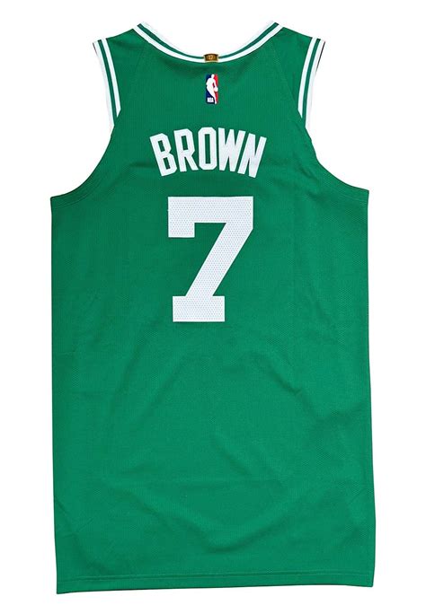 2023-24 Jaylen Brown Boston Celtics Game-Used Jersey - Grey Flannel ...