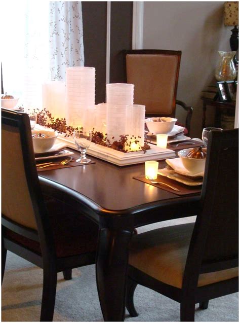 Dining Room Centerpiece Ideas Candles