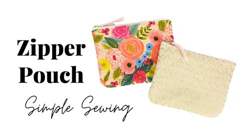 Image result for YouTube Zipper Pouch Tutorial