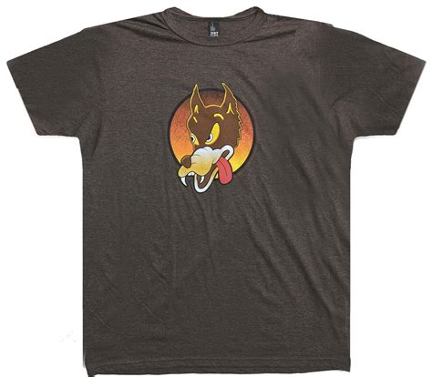 Jerry Garcia-Wolf Guitar emblem T-shirt - eDeadShop.com