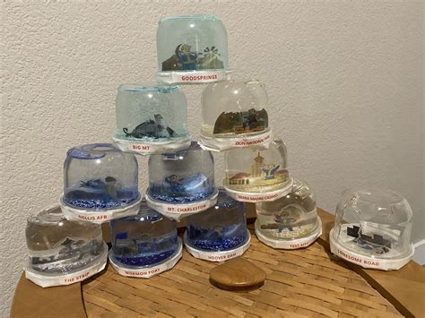 I made the Snow Globes from Fallout: New Vegas and placed them in their ...